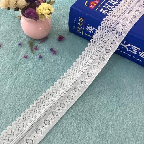 Model No. C1500 super beautiful stretch lace small lace, can be used for clothing collar sleeve waist decoration