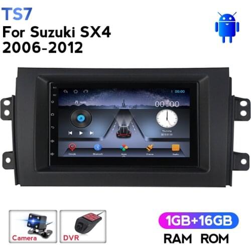 MEKEDE 1024X600 HD Android 7" Head Unit Car Radio Multimedia Video Player For Suzuki SX4 2006-2011 2012 2013 Radio Audio