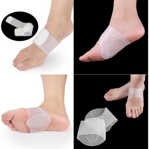 Gel Planter Fasciitis Arch Support Sleeve Cushion Foot Pain Orthotic Heel Insole