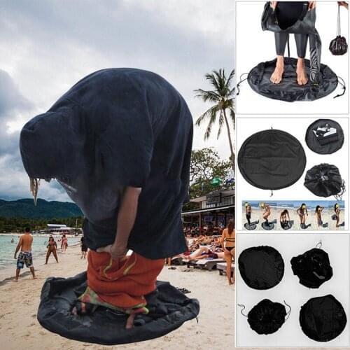 Swimming Beach Portable Bag Waterproof Wetsuit Changing Bag Mat Summer Carry Swimwear Pouch For Suit Rope Swimming bag