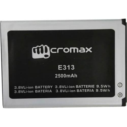 10pcs 2500mAh Battery For micromax Wileyfox Swift E313 Cell phone battery Replacement Batteries