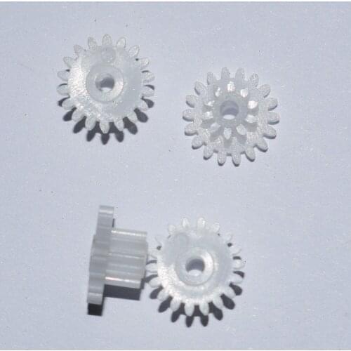 10/100pcs 18+10teeth 2mm hole double plastic gears/reduction gear/diy toy accessories technology model parts rc car18102B