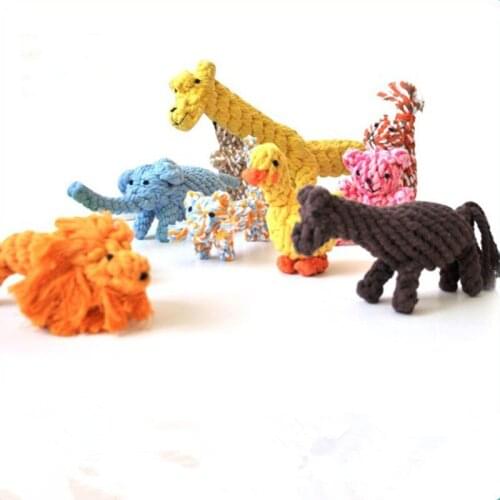 10 Set Pet Dog Chew Molar Toys Chew Knot Dog Rope Toys Durable Braided Bone Rope Funny Toys For Small Large Dog Pet Supplies