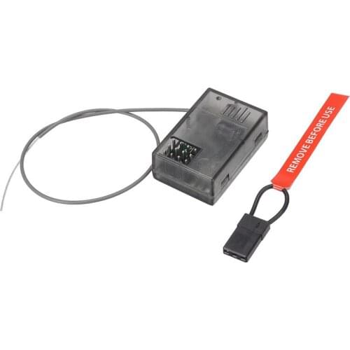 2.4GHZ 3.5-9.6V 3 Channels Receiver DSM2 DX2E Compatible Surface Receiver For RC Car Truck Race Receiver Tool Random Colors