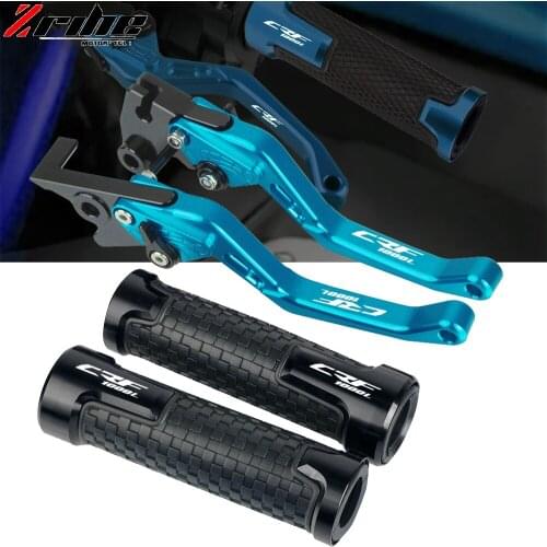 For Honda CRF1000L CRF 1000L AFRICATWIN 2015-2019 Motorcycles accessories Handle grips handlebar grip & short Brake Clutch Lever