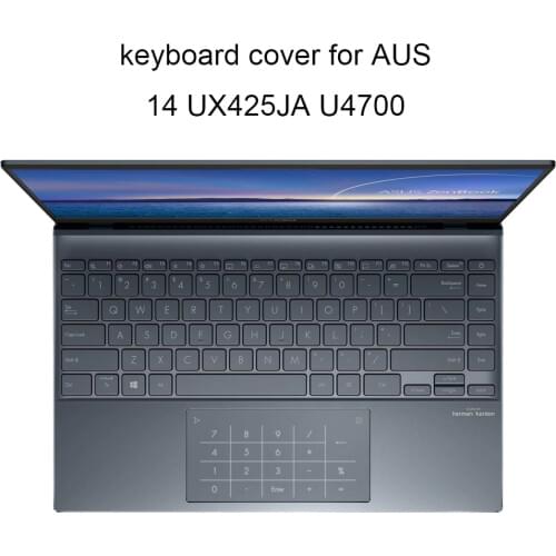 Keyboard Covers 2020 for ASUS Zenbook 13 UX325 JA UX363JA U3700 14 UX425 JA U4700 TPU laptop keyboards clear cover silcone skin