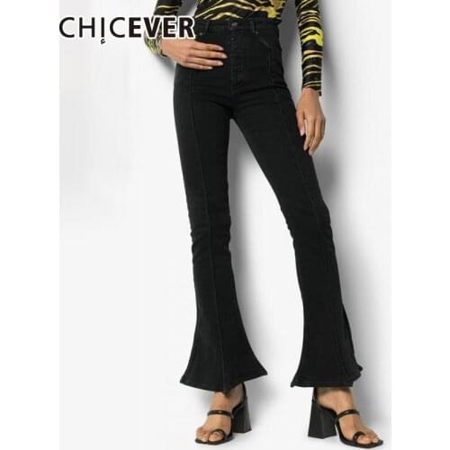CHICEVER Women's Flared Jeans