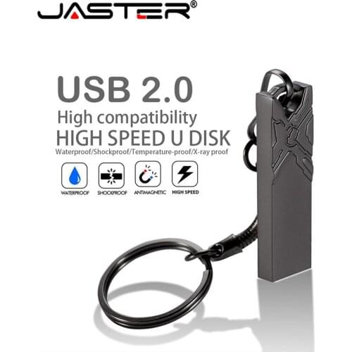 Pendrive Christmas gifts usb flash drive 32GB 128GB 64GB waterproof pen drive 16GB 8GB flash usb 2.0 usb stick key free logo