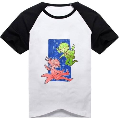 Anime High School Star Musical T-shirt cartoon character Hoshitani Yuuta Nayuki Tooru Men Women Casual tshirt short sleeve Tee