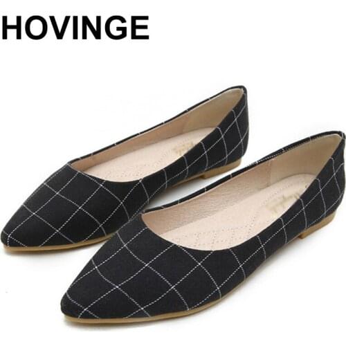 Женские балетки на каблуке HOVINGE China At AliExpress