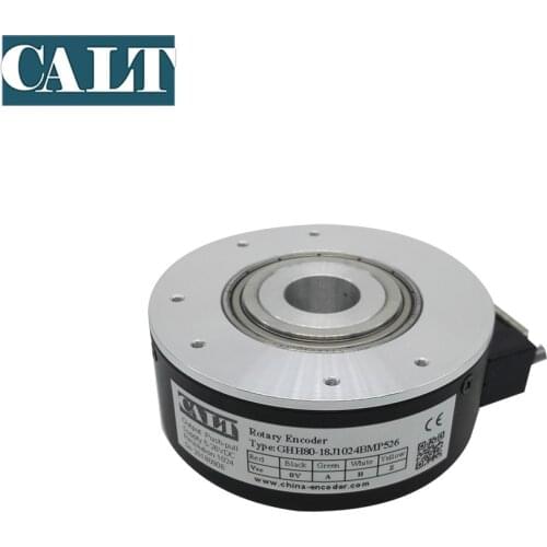 Incremental rotary encoder GHH80-30G100BMP526 replace for E80H30-100-3-T-24 80 mm diameter with output 100 ppr