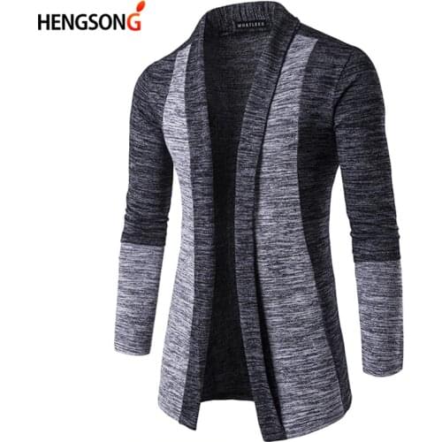 2018 Hot Sale Brand Clothing Spring Autumn Cardigan Male Fashion Quality Sweater Men Casual Mens Sweaters 2XL