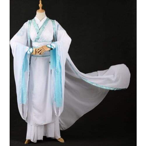 Lan Wangji Cosplay Grandmaster of Demonic Cultivation Cosplay Costume Lan Wangji Adult Ver. Costume Mo Dao Zu Shi Clothings