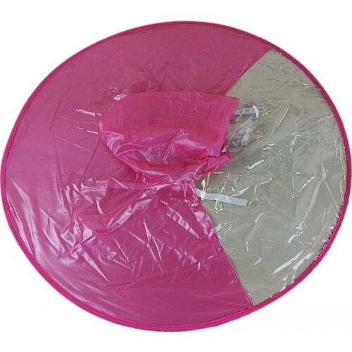 Cute Raincoat Cartoon Kids Rain Coat UFO Children Umbrella Hat Magical Hands Free Tops Boys And Girls Windproof Poncho Baby