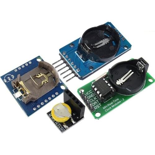 DS3231 AT24C32 IIC Module DS1302 Precision Clock Module DS1307 Memory module mini module Real Time 3.3V/5V For Raspberry Pi