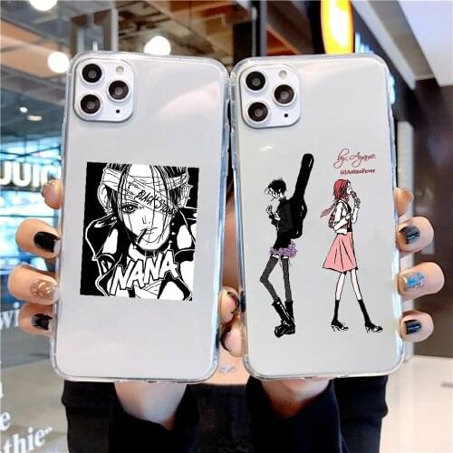 Oosaki Komatsu Nana Anime Phone Case For Xiaomi Redmi Note 7 7A 8 8T 9 9A 9S 10 K30 Pro Ultra transparent silicone shell art