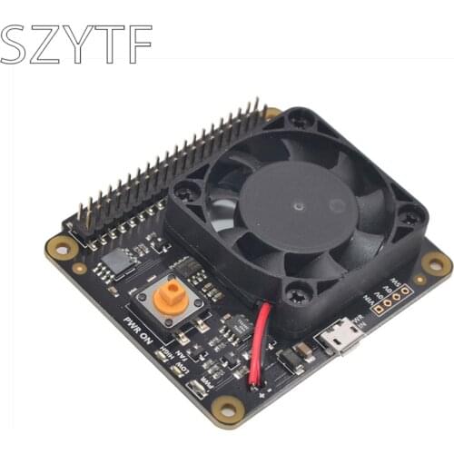 Raspberry Pi X730 automatic cooling + safe shutdown + power management expansion board