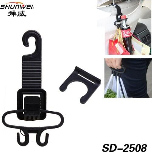 Shun Wei multi functional car seat hook combination hook car shopping bag SD 2508