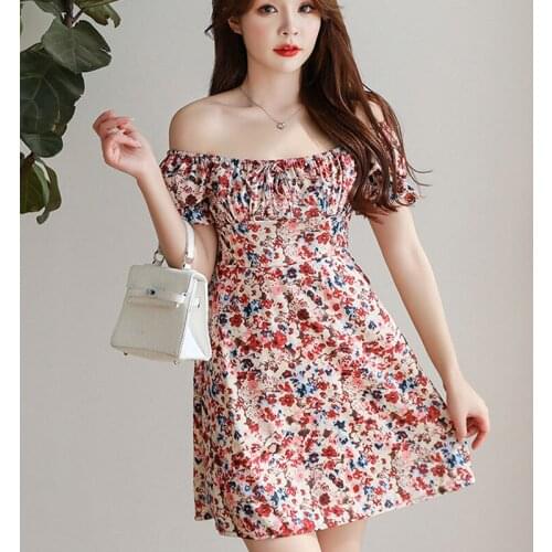 Цветочные летние платья SROEKKY China At AliExpress