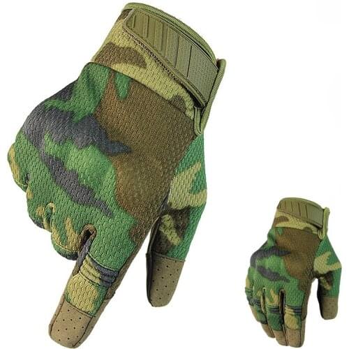 Touch Screen Tactical Gloves Army Military Combat Airsoft Paintball Outdoor Sport Full Finger Gloves Men Cycling Hunting Gloves