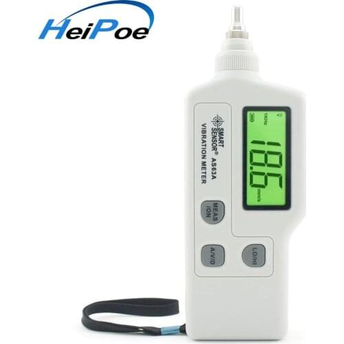 Smart Sensor AS63A acceleration / displacement / velocity Vibration analyzer vibrometer portable vibration meter