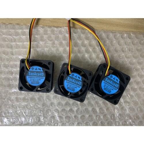 1pc new fan 109P0424H7D28 SANYO 24V 0.08A 40*40*15 freeship