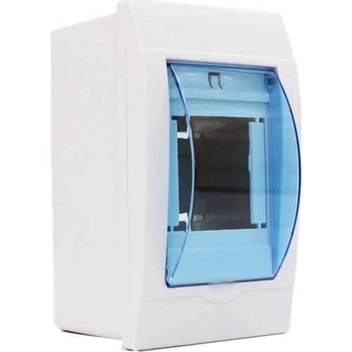 Waterproof Plastic Electrical Distribution Box Home Switch Protective Case for 2-3/3-4 Ways Wall Mounted Circuit Breaker