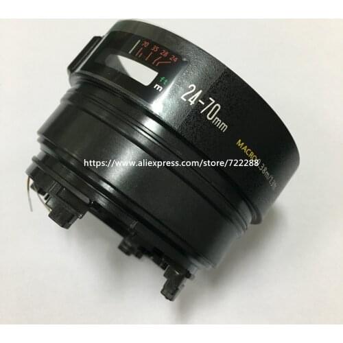 Repair Parts For Canon EF 24-70mm F/2.8 L USM Lens Fixed Sleeve Barrel Ass'y With Switch And Flex Cable CY3-2201-200
