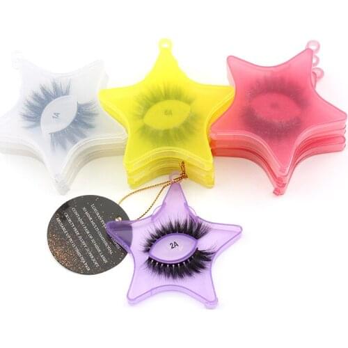 1 pair of 3D mink false eyelashes thick false eyelashes fluffy dramatic eyelash makeup small bunch mink eyelashes