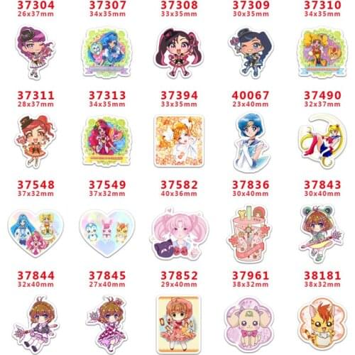 10 Pcs Cartoon Planar Resin Cabochons PR37304