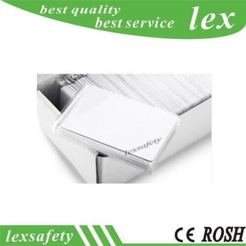 1024 bit 13.56mhz ISO15693 printable / Writable I CODESLI Contactless IC Chips PVC white Card for identification