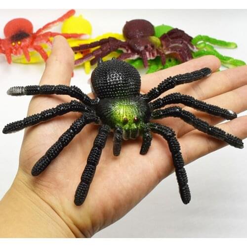 15cm Fake Realistic Scary Spider Model Toy Halloween Party Joke Tricky Props