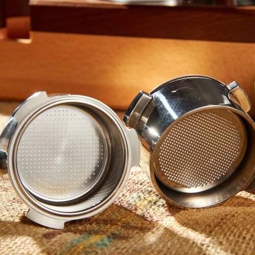 1/2cups 58mm filter Replacement Filter Basket for Coffee Bottomless Portafilter For coffee maker machine Espresso Machine parts