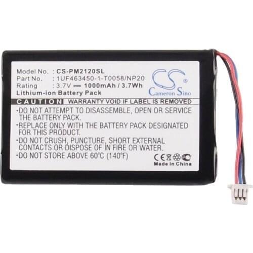 Cameron Sino 1000mAh Battery for Pure/Cisco/Flip F360/F360B, M2120/M2120M, Mino HD+, MinoHD 2rd