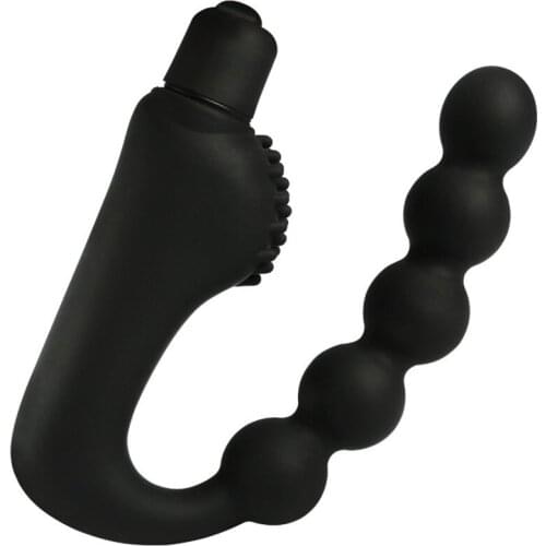 G-spot Anal Sex Toys Men Anal Plug Soft Anal Plug Vibration Sex Toys Prostate Massager Masturbator Sex Products for Woman