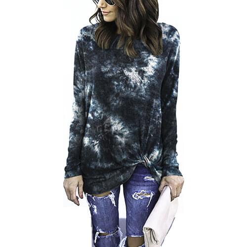 MwOiiOwM Newest Womens knitted sweater Loose Geometry Printed Long Sleeve Pullover Sweater Big Size 4 Colors 12