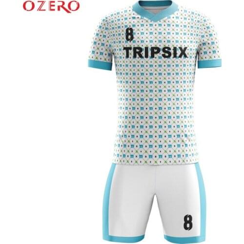 Club team soccer jersey set new style sublimation printed soccer jersey