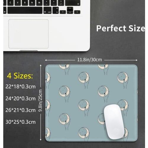 Mystical Moon Mouse Pad 1582 Moon Lunar Hand Witch Witchy Magic Magick Magik Occult Magical