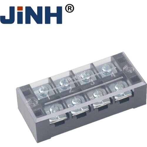 Hot Selling Terminal Block Barrier Electric Dual Row Screw Power Distribution Wire Connector