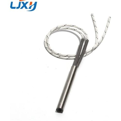 LJXH 2PCS 13mm 150~300mm 12V/24V Single-End Heating Tube 270W/330W/360W/460W/550W Cartridge Heaters 316SUS Resistance Element