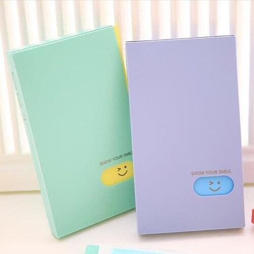 Creative New Portable 120 Pockets Card album Lomo Card Photocard Name Card ID Holder