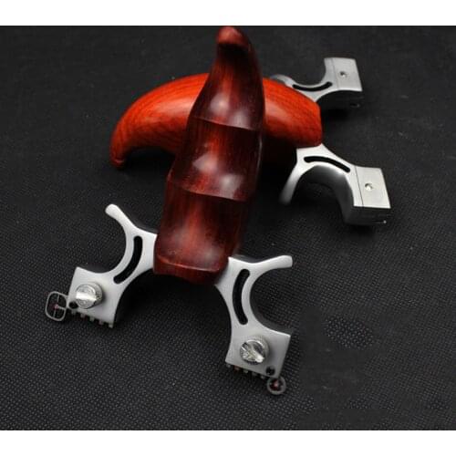 Stainless Steel Slingshot Hunting with Rubber Band Outdoor Shooting Competitive Game Sling Shot