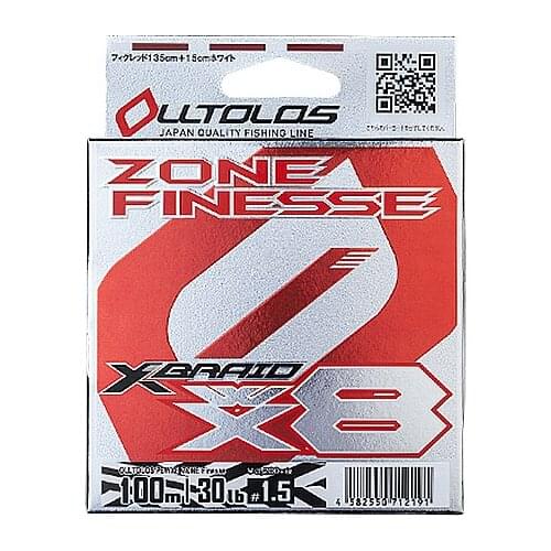 Original YGK XBRAID OLLTOLOS PEWX8 ZONE Finesse