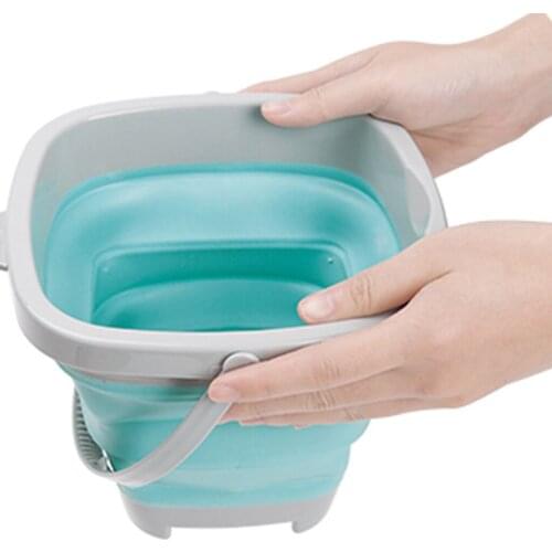 3pcs Foldable Beach Buckets Fixed Portable Sand Buckets Kit Easy Stock