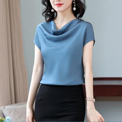 SPECALDFY Womens Silk Shirts