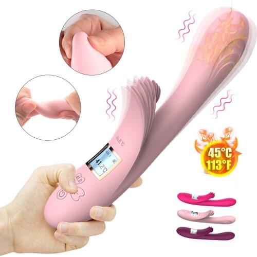 G Spot Vibrator for Women Dildo Sex Toy Rabbit Vibrator Female Vaginal Clitoral Massager Female Masturbator Sex Toys for Women