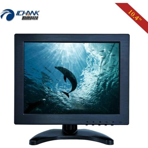 ZB104JN-531/10.4 11"inch 800x600 4:3 Small HDMI VGA POS Cash Register Ordering PC Monitor USB Port Pluggable U-disk Video Player