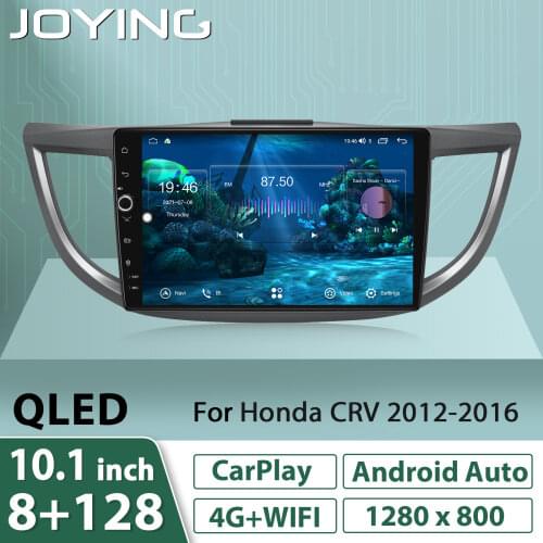Autoradio 1Din 10 "Android 10 Head Unit Car Stereo Radio Central Multimedia Wireless Carplay DVR For Honda CRV CR-V 2016 2012