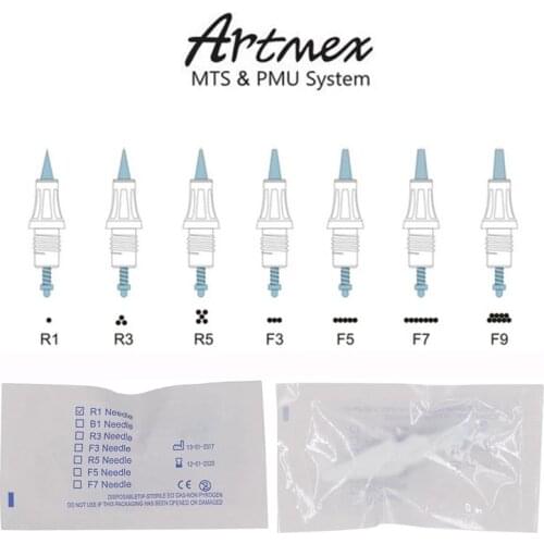 Artmex MTS&PMU Needle Cartridges for V3 V6 V8 V9 V11 Permanente Tattoo Makeup Machine Therapy System Eyebrow Eyeliner Lips Pen