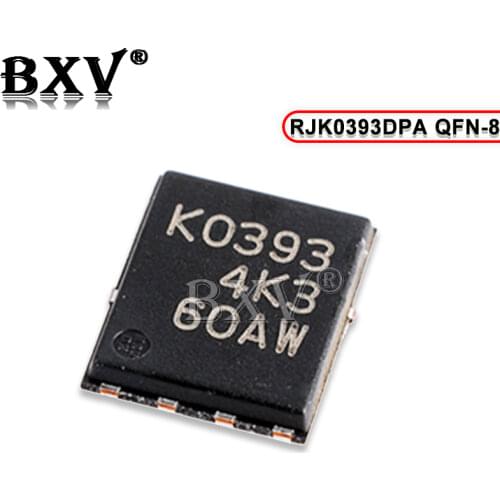 5pcs RJK0393DPA RJK0393 K0393 QFN-8 MOSFET new original